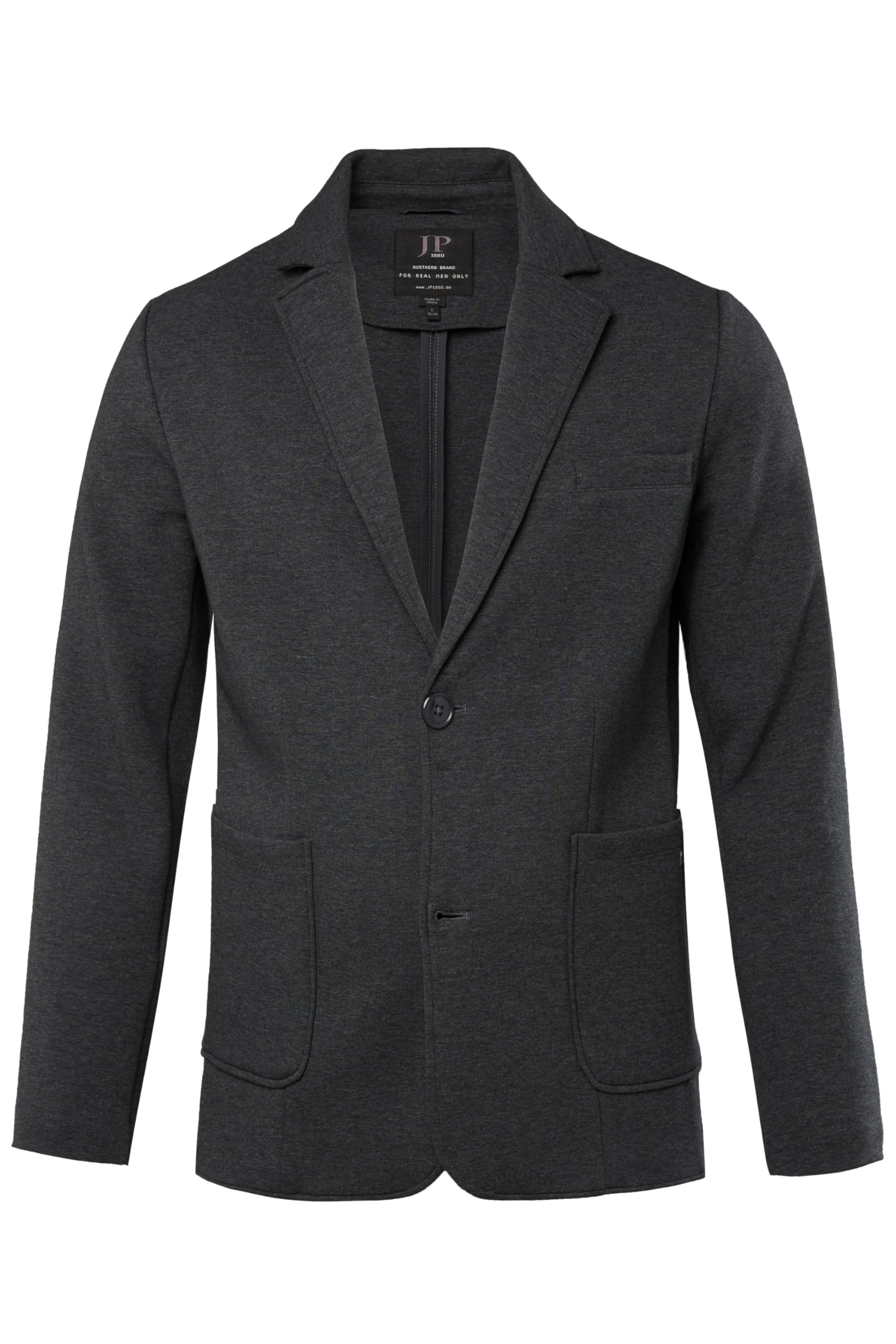 JP 1880 Męska marynarka dresowa, New York, Flexnamic Blazer, antracytowy, XL