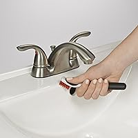 Vista 8 de Set de cepillos OXO de buen agarre para limpieza profunda., Nylon, Anaranjado, A