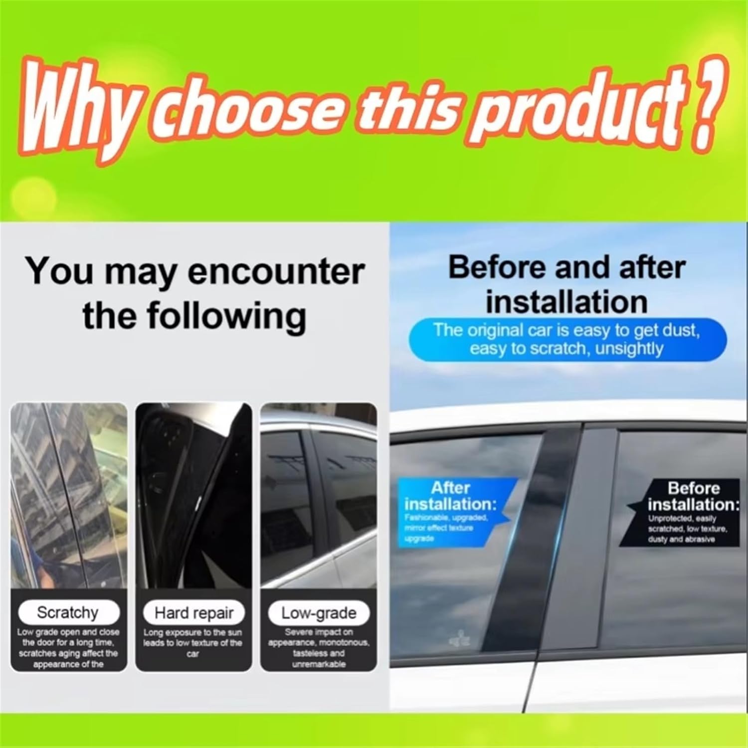 Door Pillar Window Trim Compatible with Kia for K5 DL3 GT-Line MK5 2021 2022 2023 2024 2025 6pcs Car Window Trim Cover Pillar Sticker Black Silver B C Column Accessories