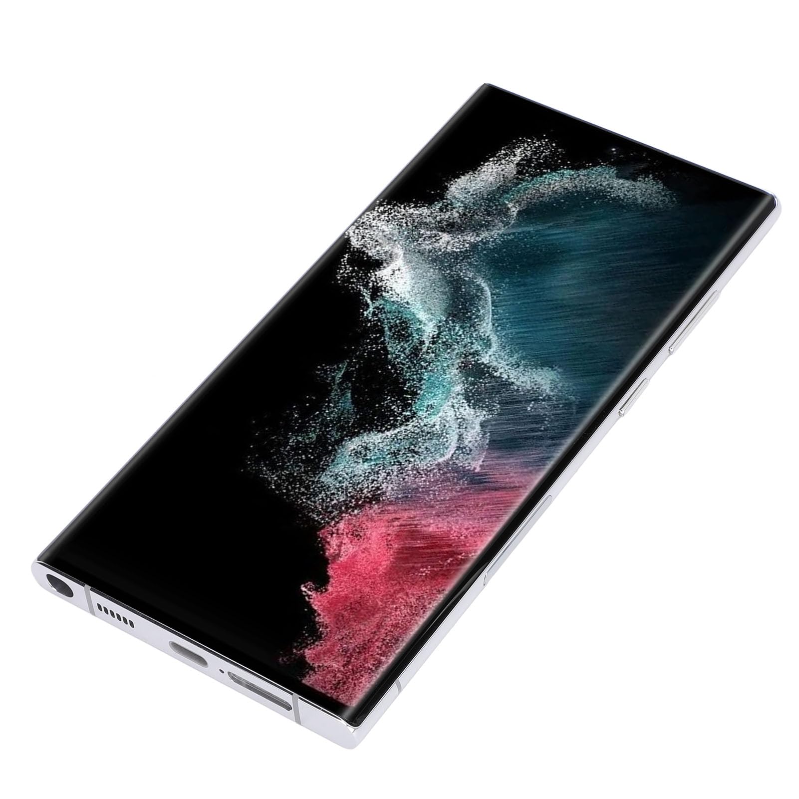 GOWENIC S22 Ultra 5G SM-S908U Zestaw Narzędzi do Naprawy Ekranu Zamiennego Wysoka jasność i czułość 3D Funkcja Dotykowa Wyświetlacz Telefonu Zespół Digitizera do Wymiany Uszkodzonego Ekranu (GOLD)