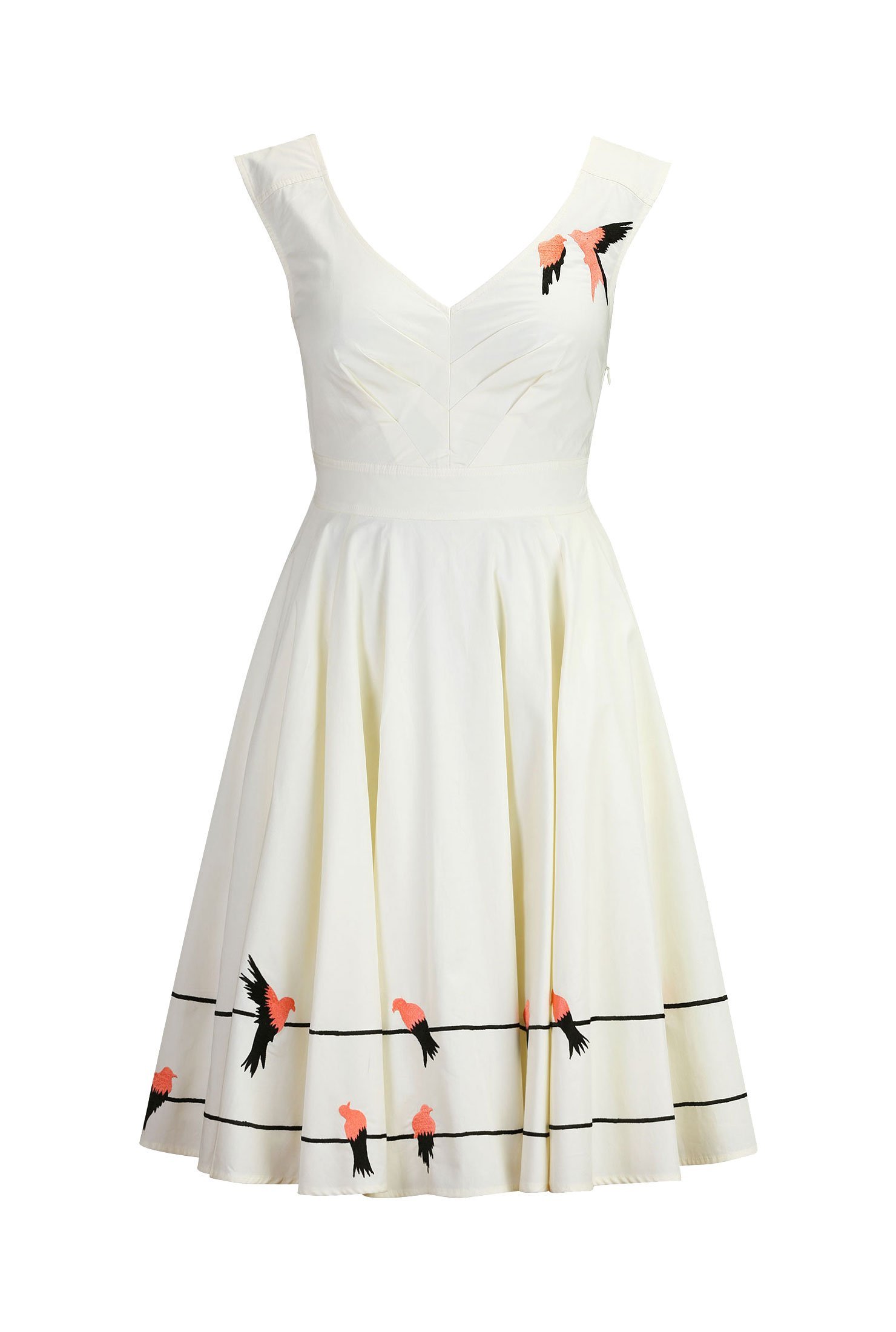 Eshakti Womens Birds Eye View Poplin Dress | Desertcart Cayman Islands