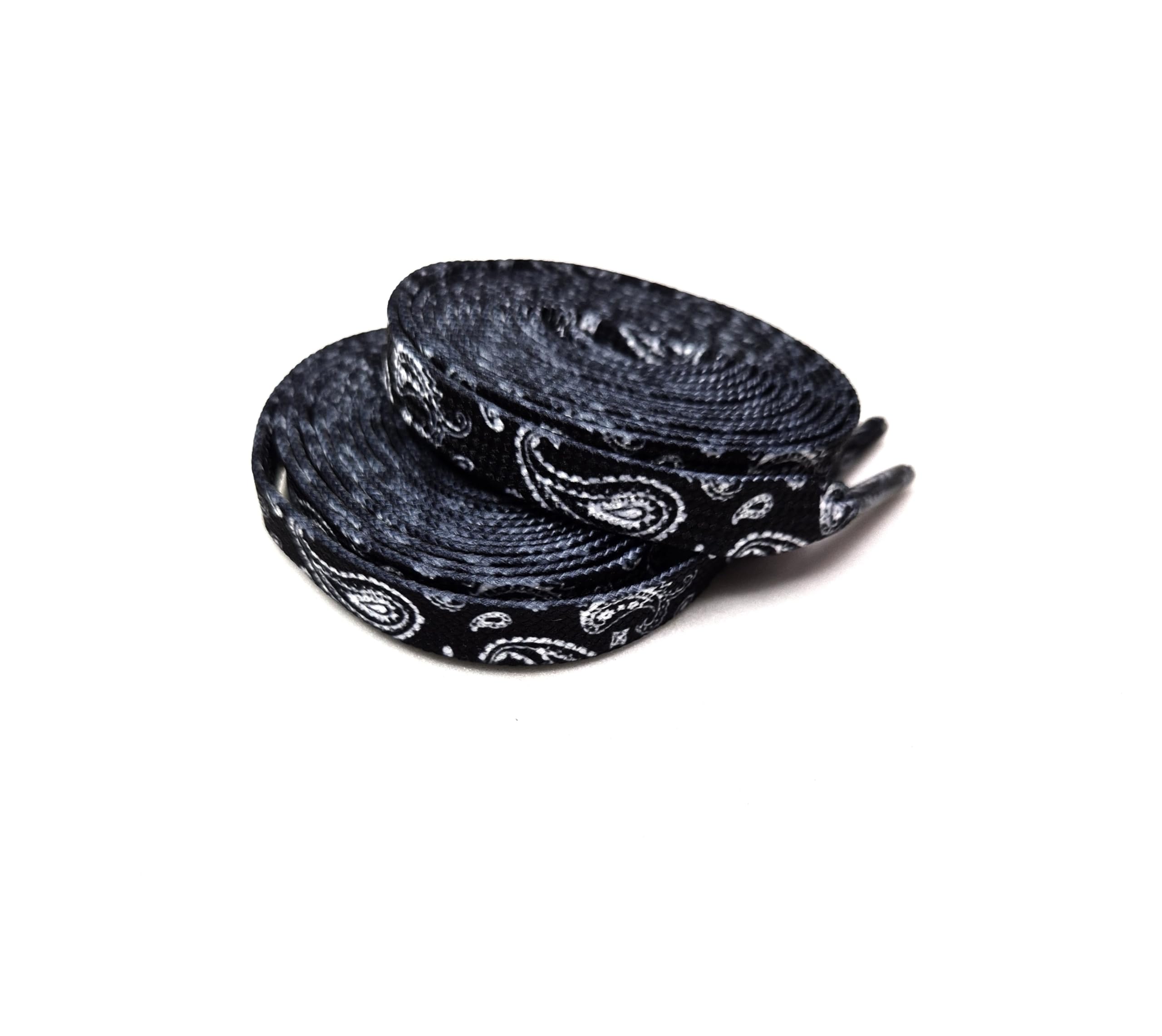 Thegoodlacecompany Paisley Bandana Shoelace for Men & Women - Running & Gym Shoelace - Athletic Shoe Strings - Shoelaces for Hiking Shoes - Black - 140Cm - Pack Of 1 (B0D91VZ4MN) Amazon Price History, Amazon Price Tracker