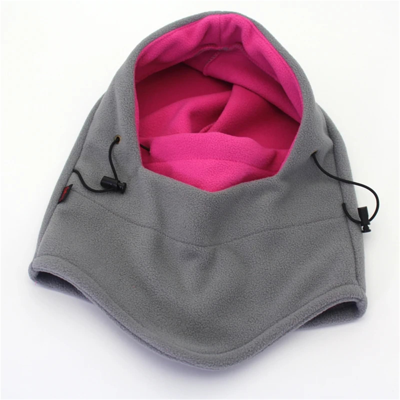 2 Gorros de esquí Invierno for Exteriores, Unisex, con Capucha, máscara y Orejeras, Felpa cálida para Esquí Ciclismo