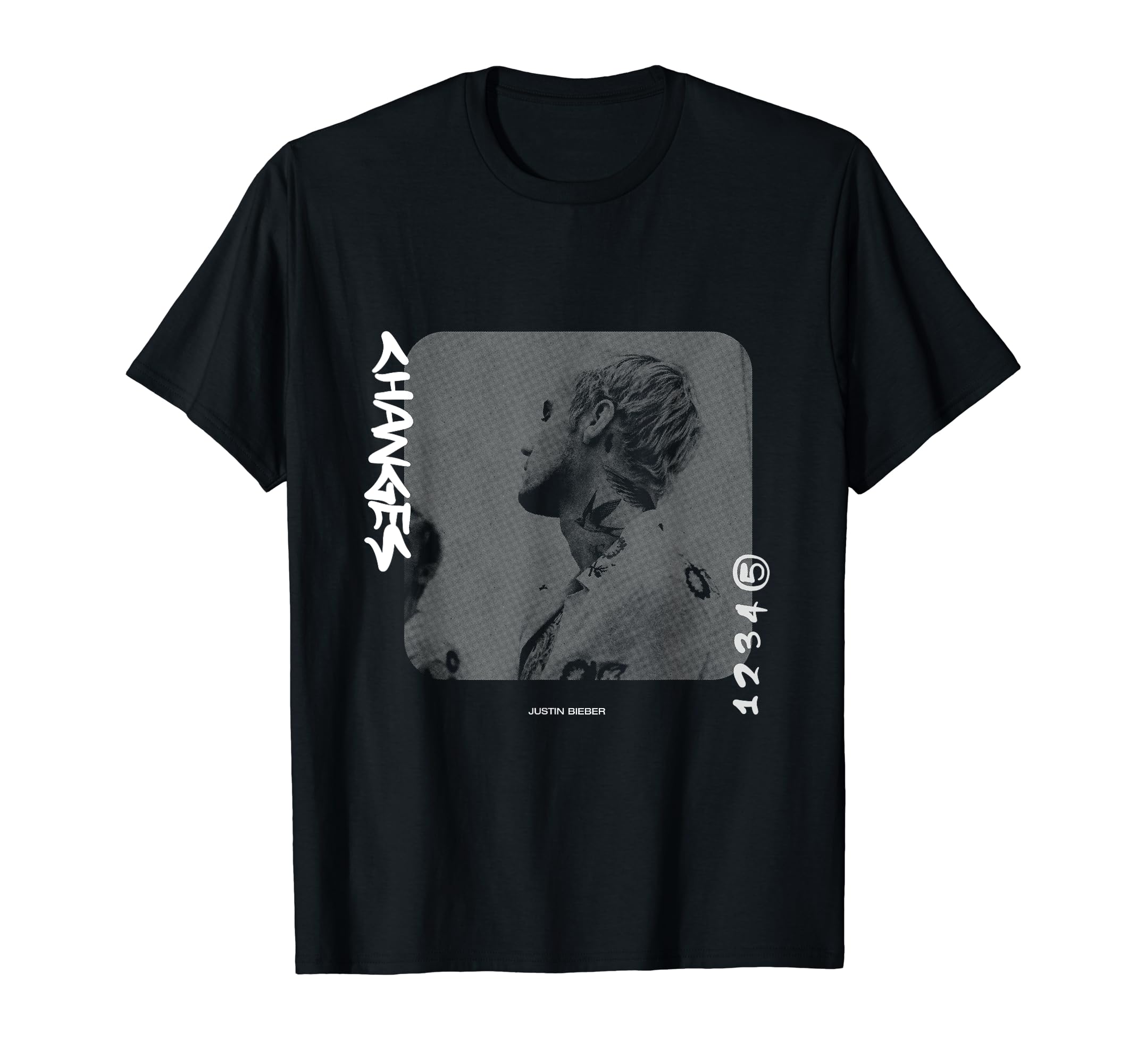 ジャスティンビーバー CHANGES Tシャツ 黒 ブラック Mサイズ 予約商品】 JUSTIN BIEBER ジャスティンビーバー (新譜 発売
