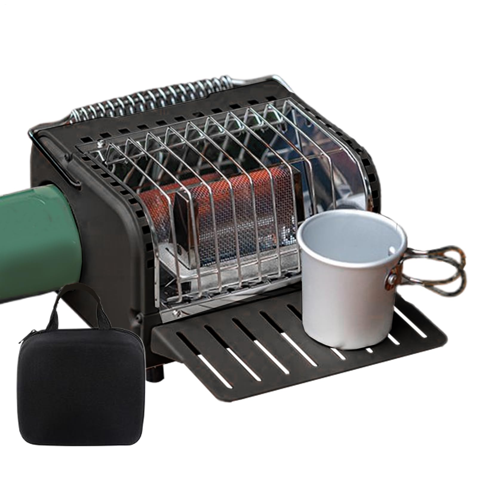 Poêle De Chauffage De Camping Pour Temps Froid Avec Sac De Transport | Réchaud De Chauffage Et Cuisson De Tente Pour Les Amateurs De Randonnée, D'Aventure, De Pêche, De Jardin, D'Alpinisme Et De