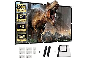 DUYIKJ Outdoor Projector Screen 4K