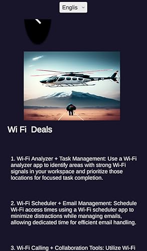 Wi-Fi 72-labguage selecionáve