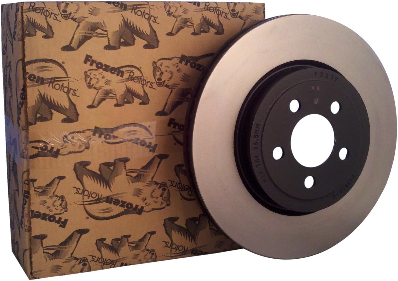 Frozen Rotors 1654 FZR Front Brake Rotor - Cryogenically Treated For Maximum Durability