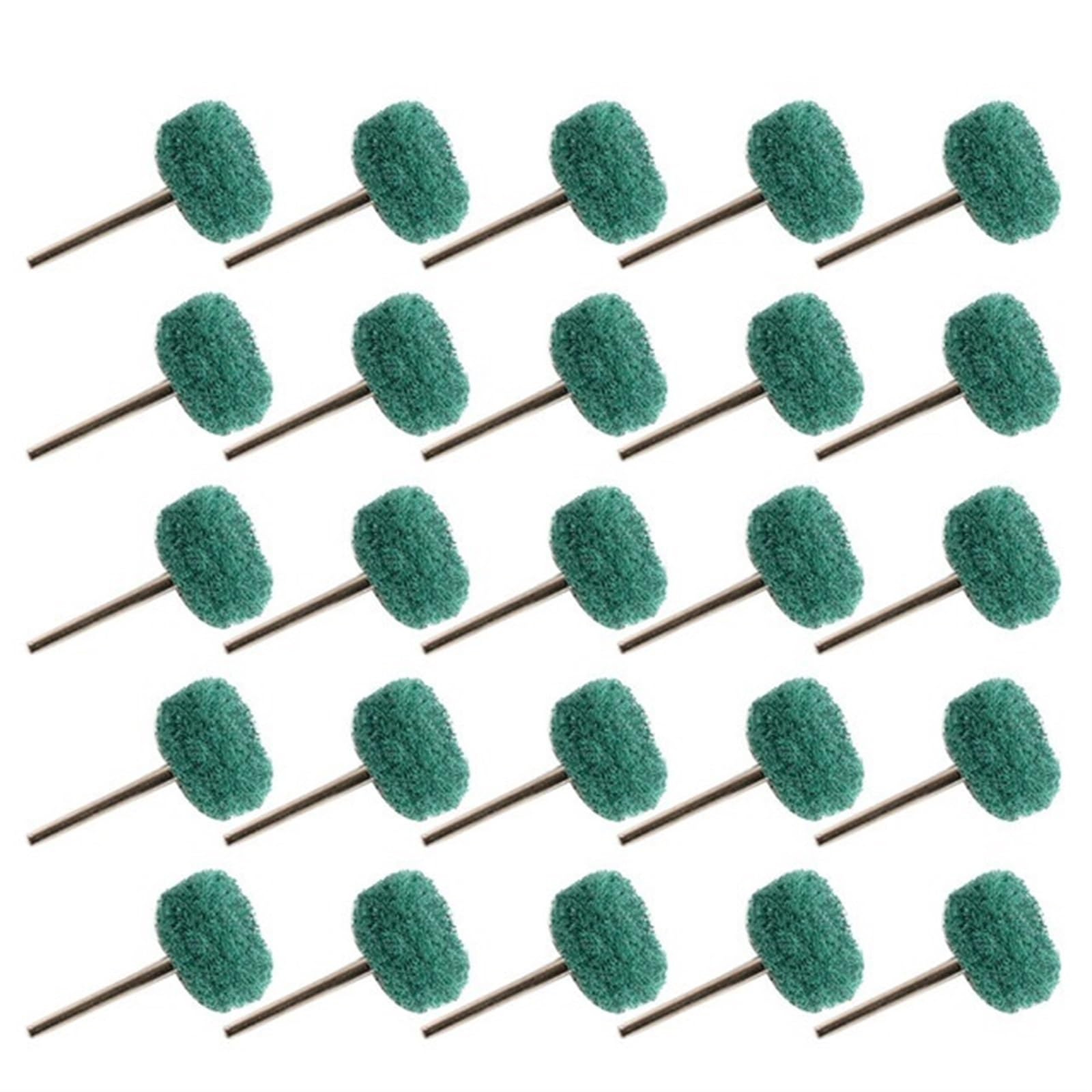 Tarcze Listkowe 25 Szt. Mini Wiertarka Szczotka Ścierna Koło Polerskie Z Włókna Nylonowego/4Pcs/3Mm Shank