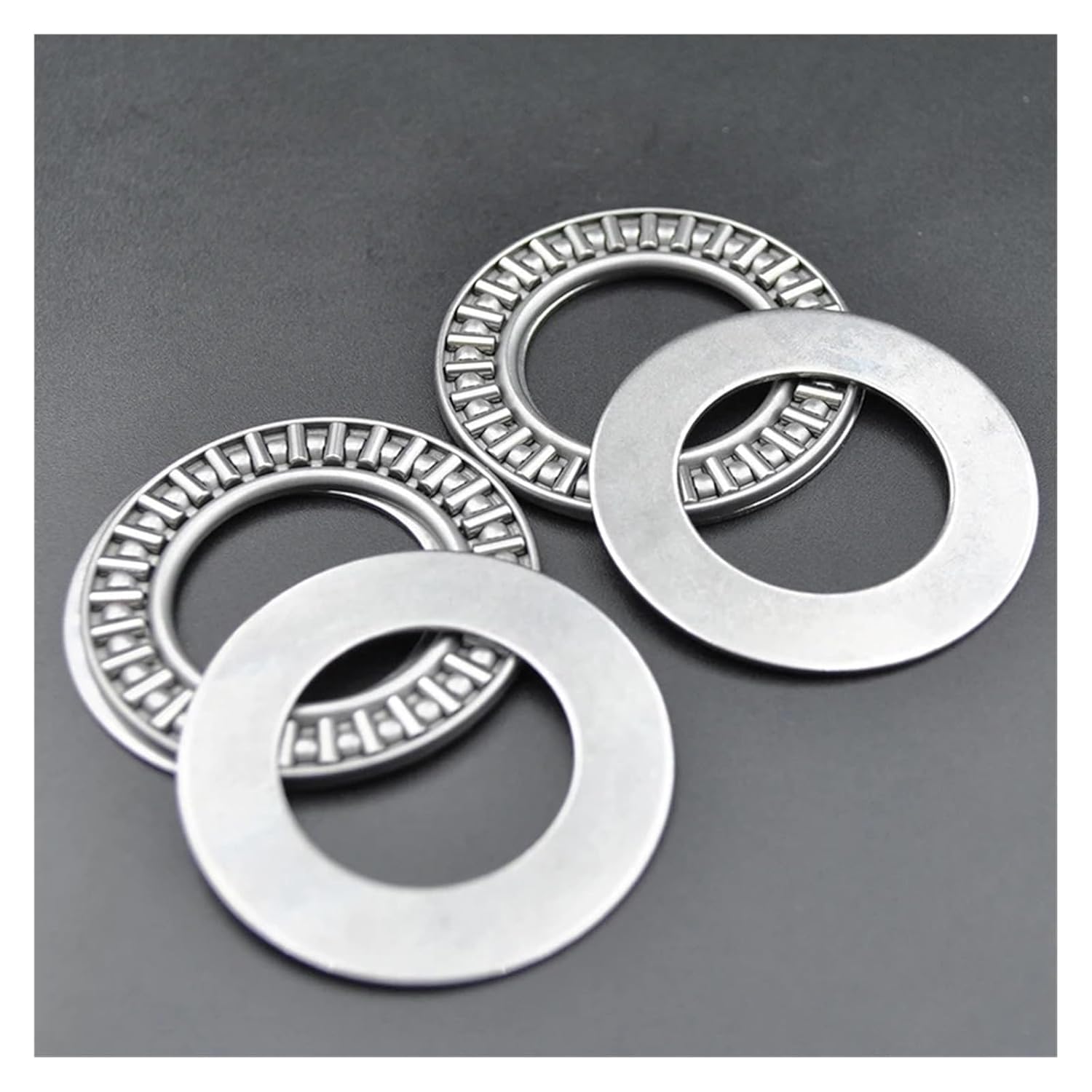 80 Sets of AXK4060 2AS 40 * 80 * 5mm Plane Thrust Needle Roller Bearing axial Thrust Roller Bearing with Washer