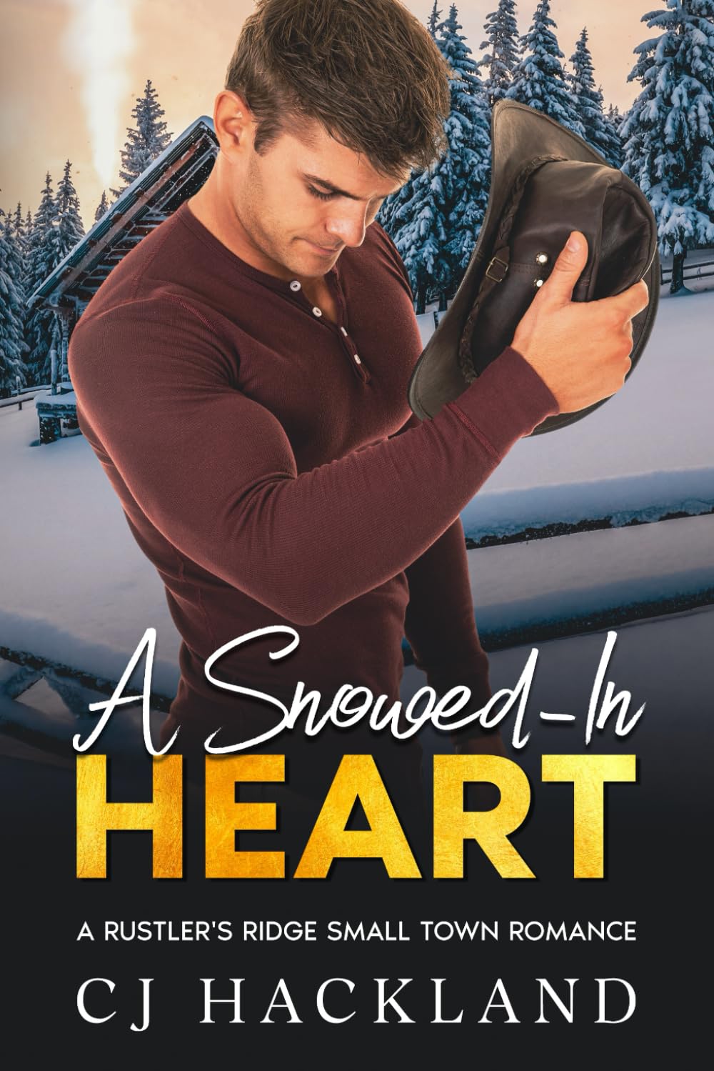 A Snowed-In Heart: A closed door, small-town contemporary western Valentine's romance (Rustler's Ridge Small Town Romance)
