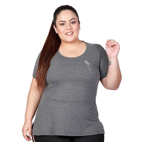 Plus size grey shirt Clearance