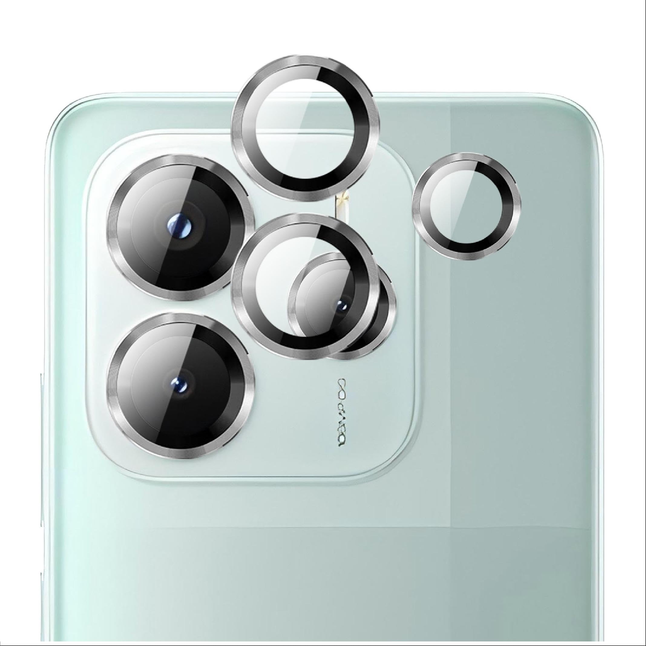 LanQii Privacy Pellicola Protettiva Compatibile con Xiaomi 14, [2+2 Pezzi] Vetro Temperato Protezione + Fotocamera Posteriore Pellicola Durezza 9H Anti-Graffio per Xiaomi 14