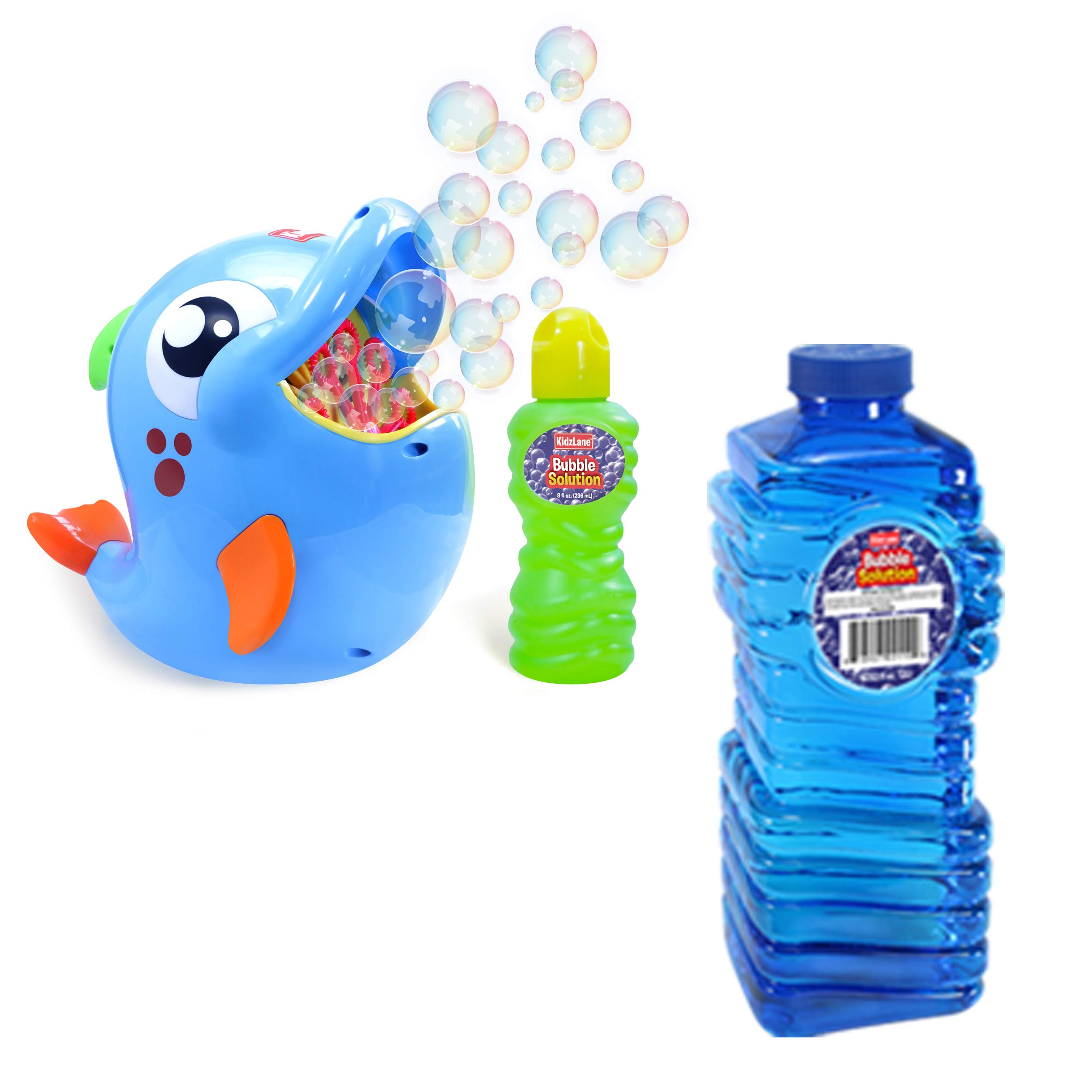 Buy Kidzlane Dolphin Bubble Machine + 68 oz Bottle of Bubble Solution