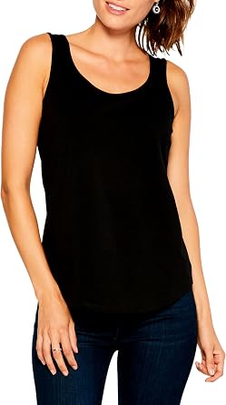 NIC+Zoe Womens Shirt Tail Perfect Tank