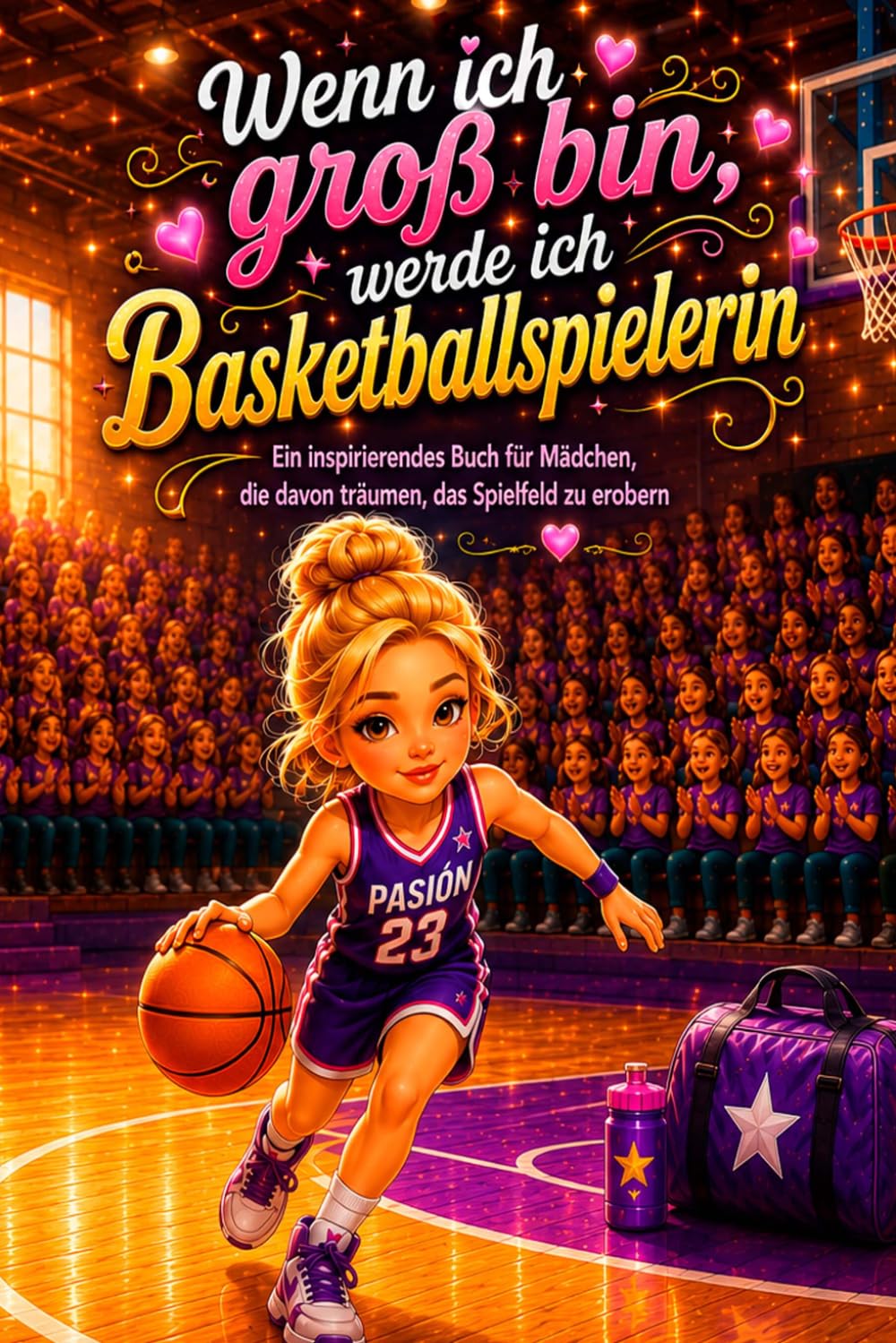 Wenn ich groß bin, werde ich Basketballspielerin: Ein inspirierendes Buch für Mädchen, die davon träumen, das Spielfeld zu erobern