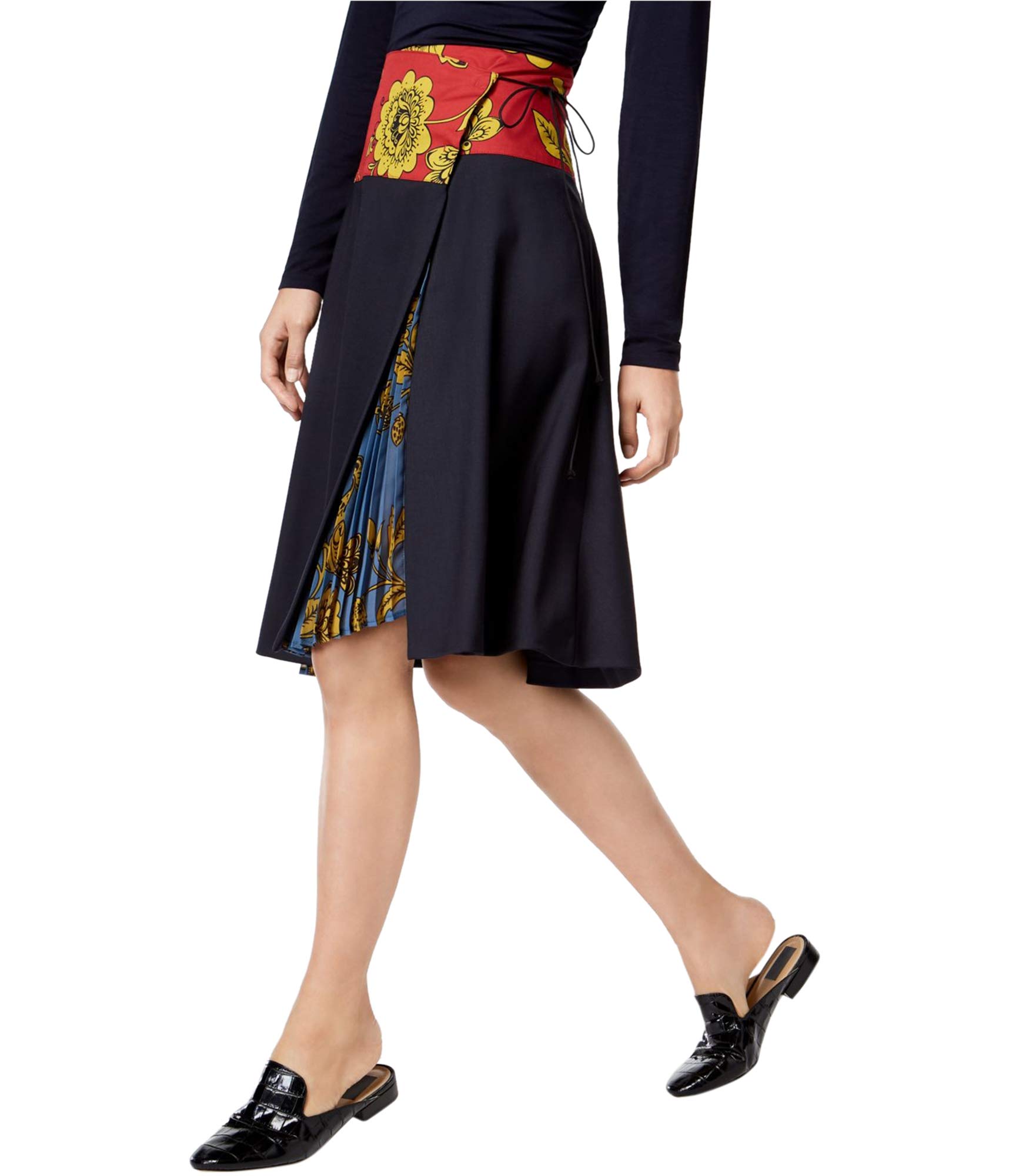 MaxMaraWomens Cambio Wrap Skirt, Blue, 6