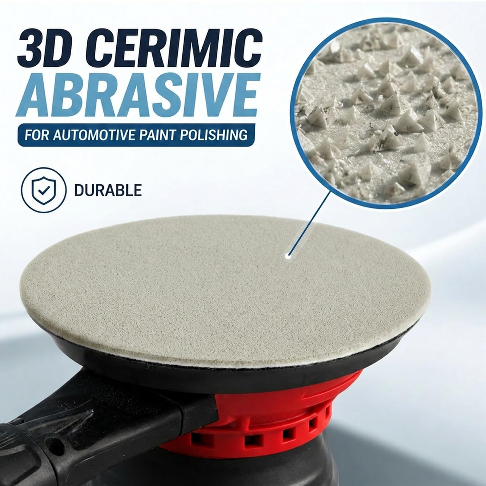 6" Foam Sanding Discs - 2000 Grit (15 Pack) -2