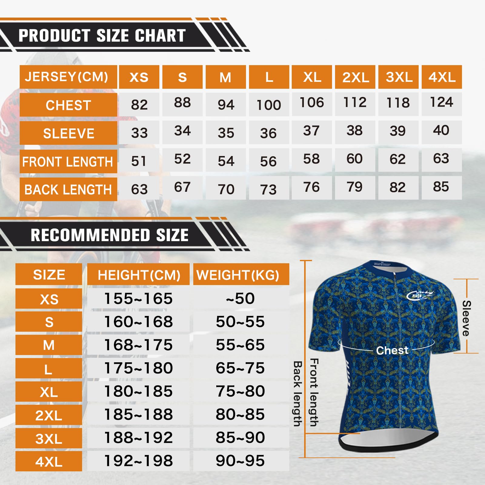 Maillot Ciclismo Hombre - Top Ciclismo Verano Manga Corta,Maillot Ciclismo Montaña MTB Transpirable Secado Rápido,Mono Profesional Ciclismo Carretera y Montaña