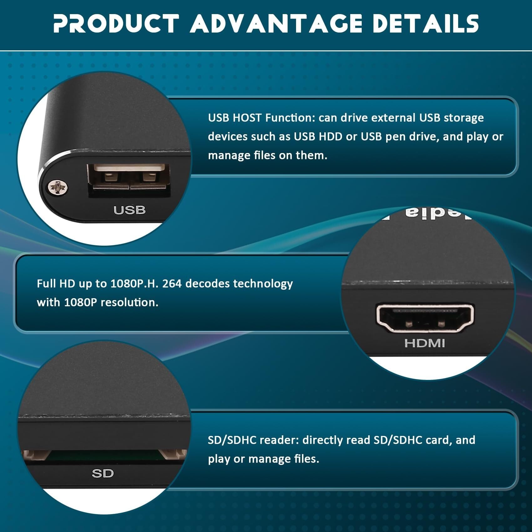 Reproductor Multimedia H.264-1080p