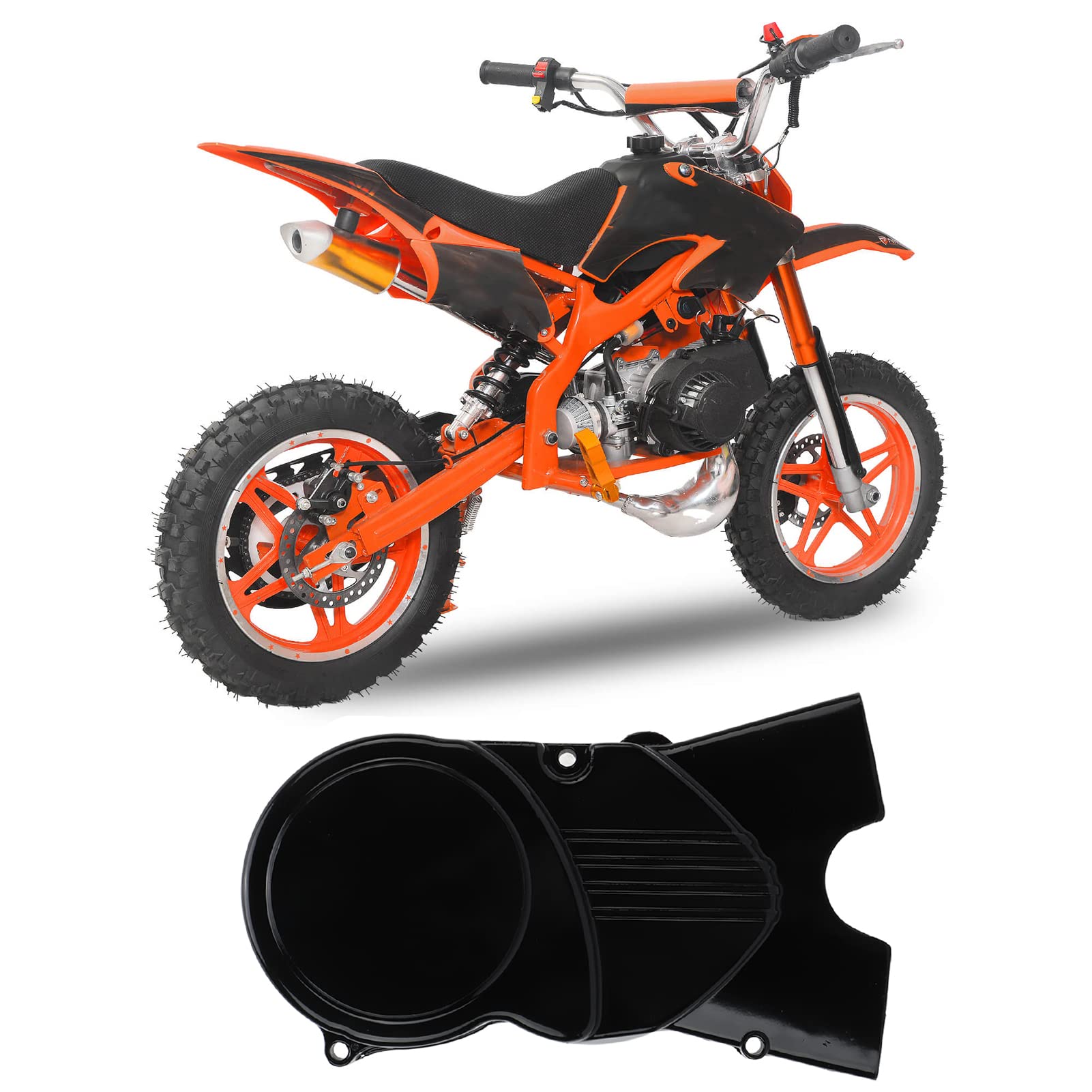 Coperchio dello statore del motore sinistro del motociclo, carter universale in lega di metallo per 50cc 70cc 90cc 110cc 125cc cinese Dirt Pit Bike