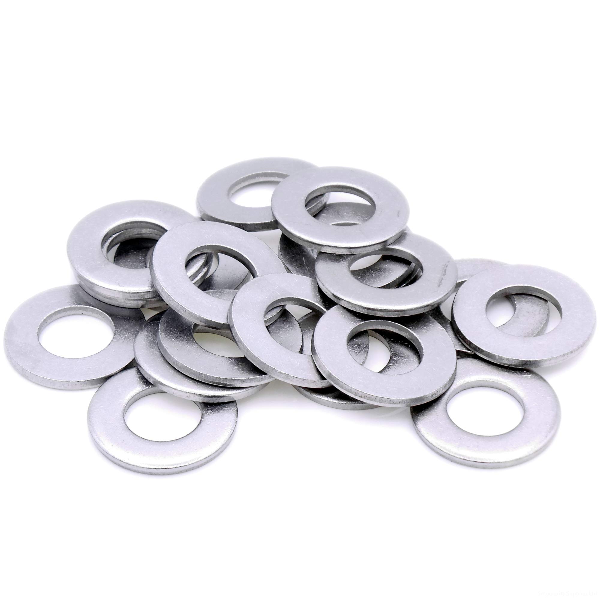 Singularity Supplies M5 (5Mm) Flat Washer (Form C) - Stainless Steel (A2) (Pack Of 20)
