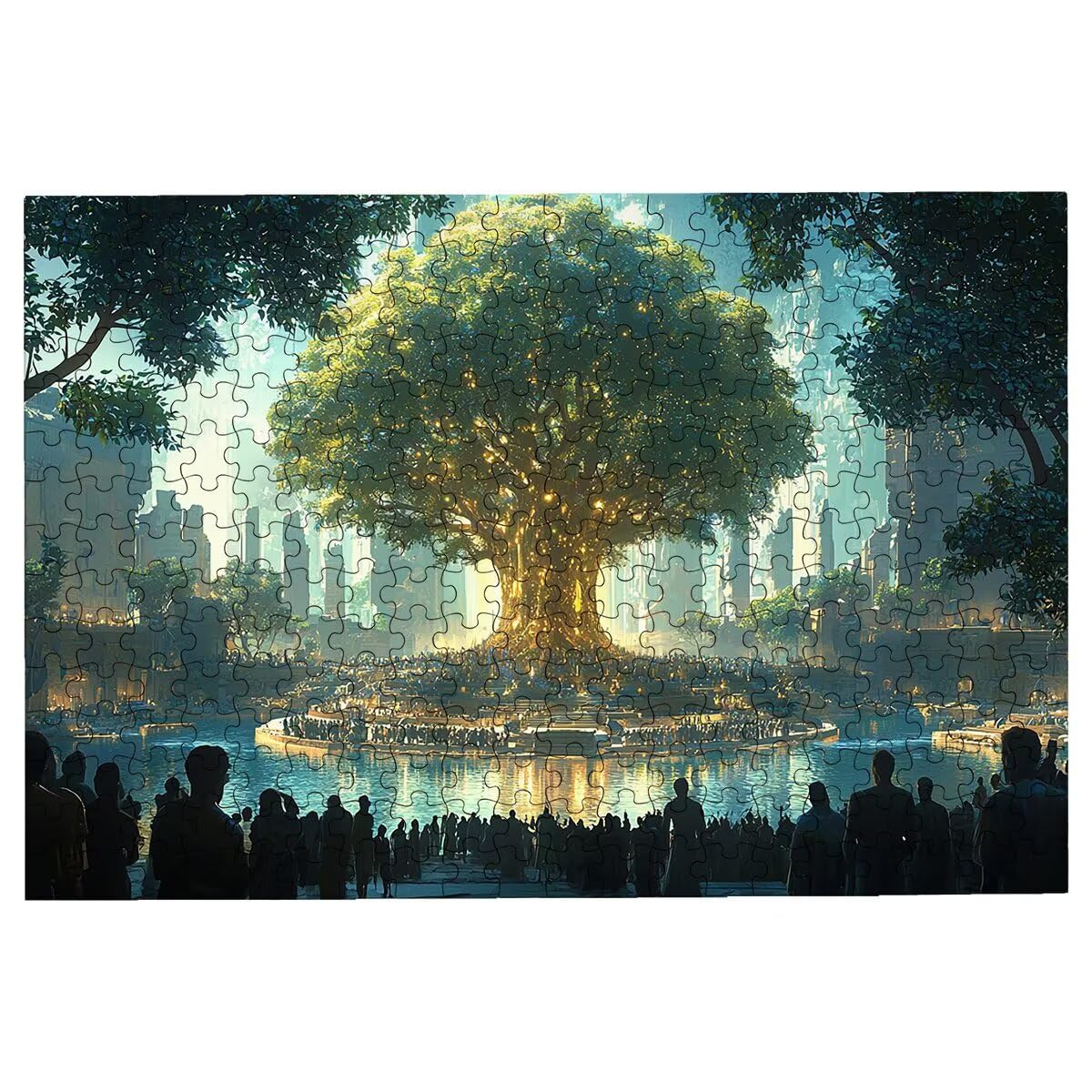 Puzzle dla dorosłych 2000 anime puzzle 2000 elementów dla dorosłych, drewniane puzzle do dekoracji wnętrz, niemożliwe gry logiczne, wyjątkowe prezenty dla kobiet, prezenty dla mężczyzn, wymagający