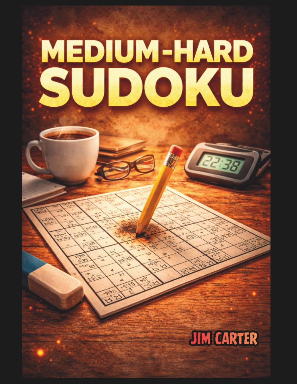 Medium-Hard Sudoku: 100 9x9 Puzzles with Solutions (Puzzle Books)