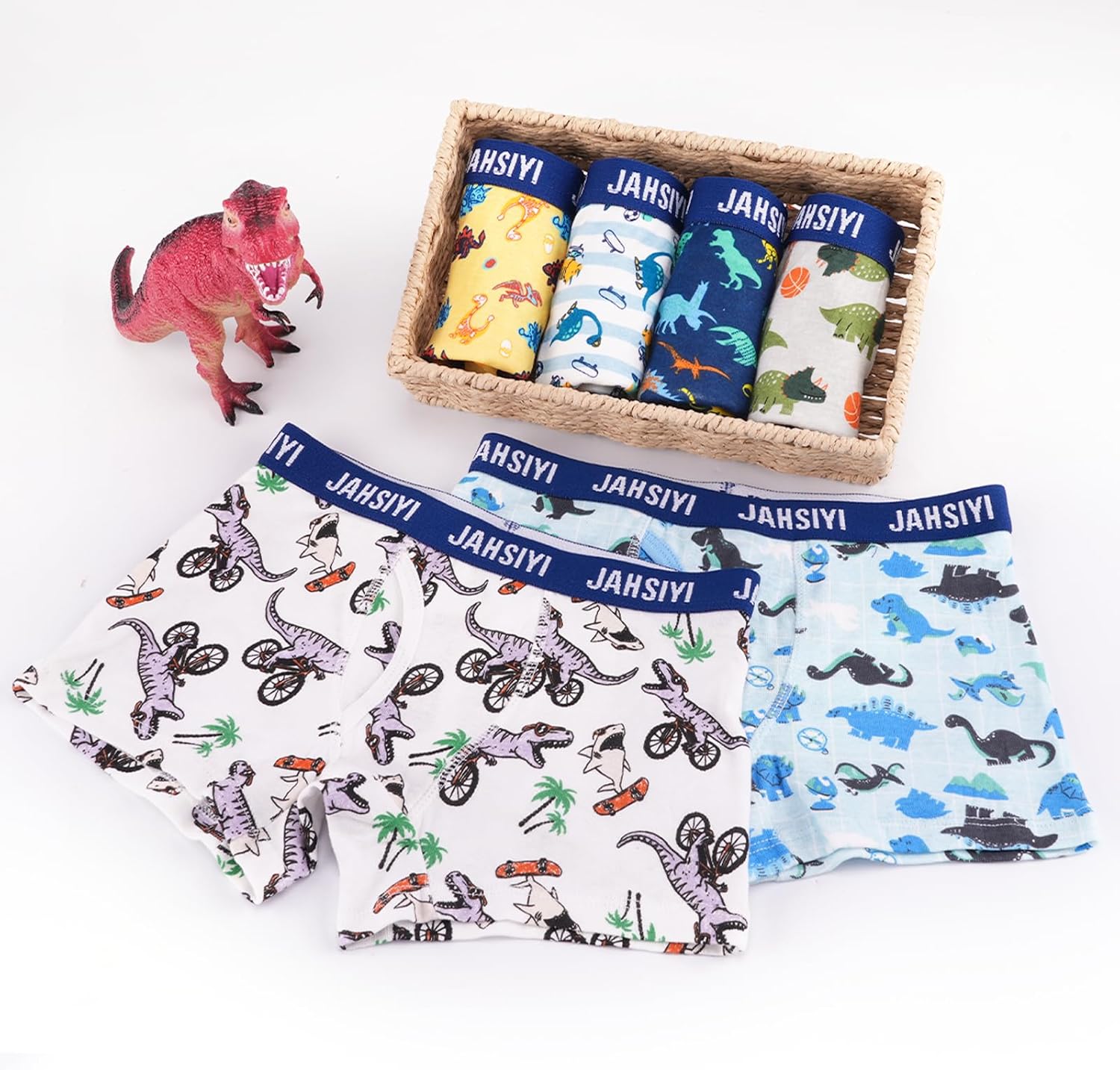 100% Cotton Boys Soft Boxer Briefs Size 18M-12Yr Tagless Underwear 6-Pack - Image 6