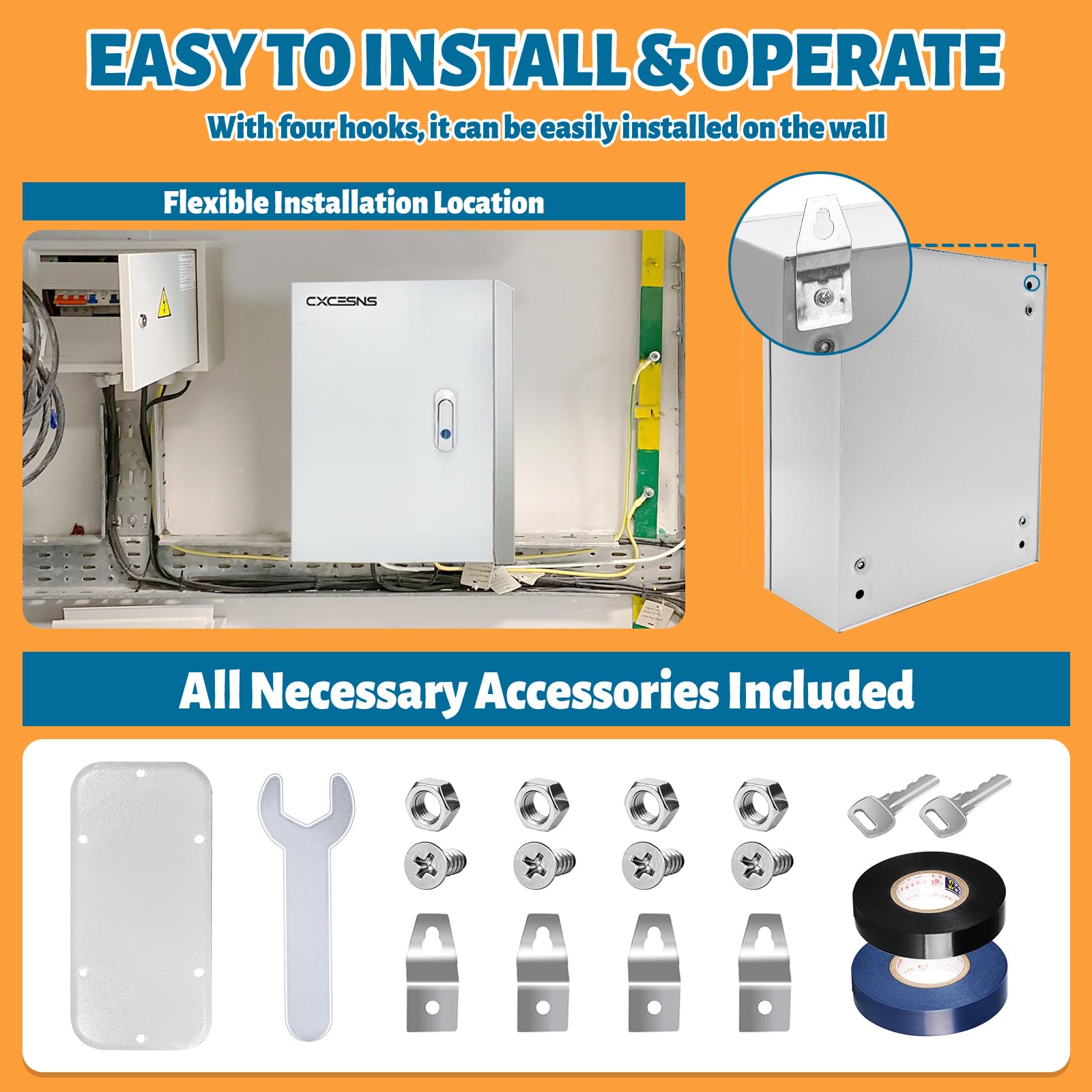 Waterproof Electrical Box - NEMA 4X Outdoor -4