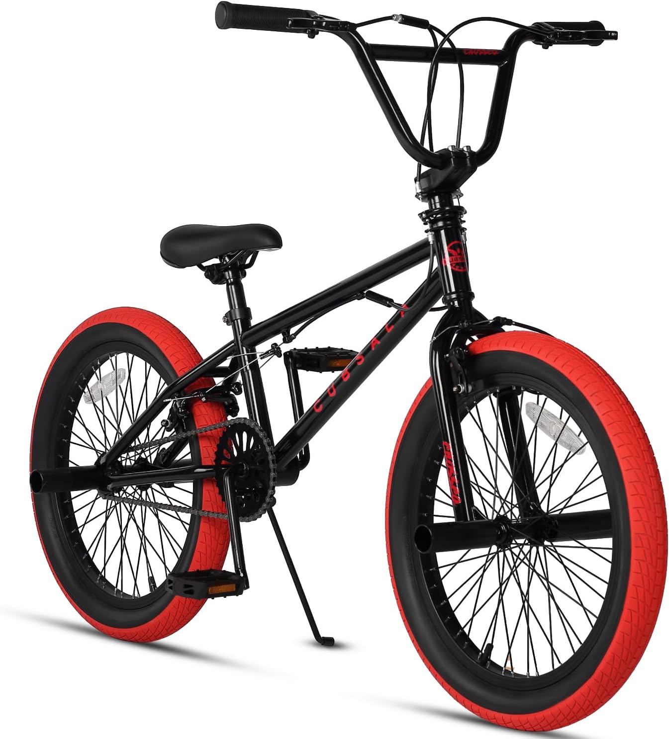 Freestyle BMX Bike, 18 20 Inch Kids Bicycle for 5-13 Years Old Kids and Beginner Level Rider, Multiple Colors