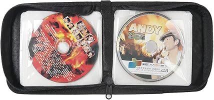 Amazon.co.jp: CD 収納ケース 40 枚用 - CD DVD ブックレットホルダー