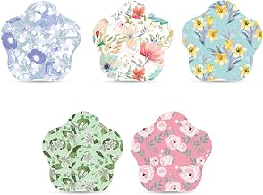 25pz Coperture Sensori per Libre 2/3, Patch Adesive Impermeabili con Motivo Floreale Sugar Patch Adesivi per Sensori Resistenti al Sudore Compatibili con Libre (5 Stili)