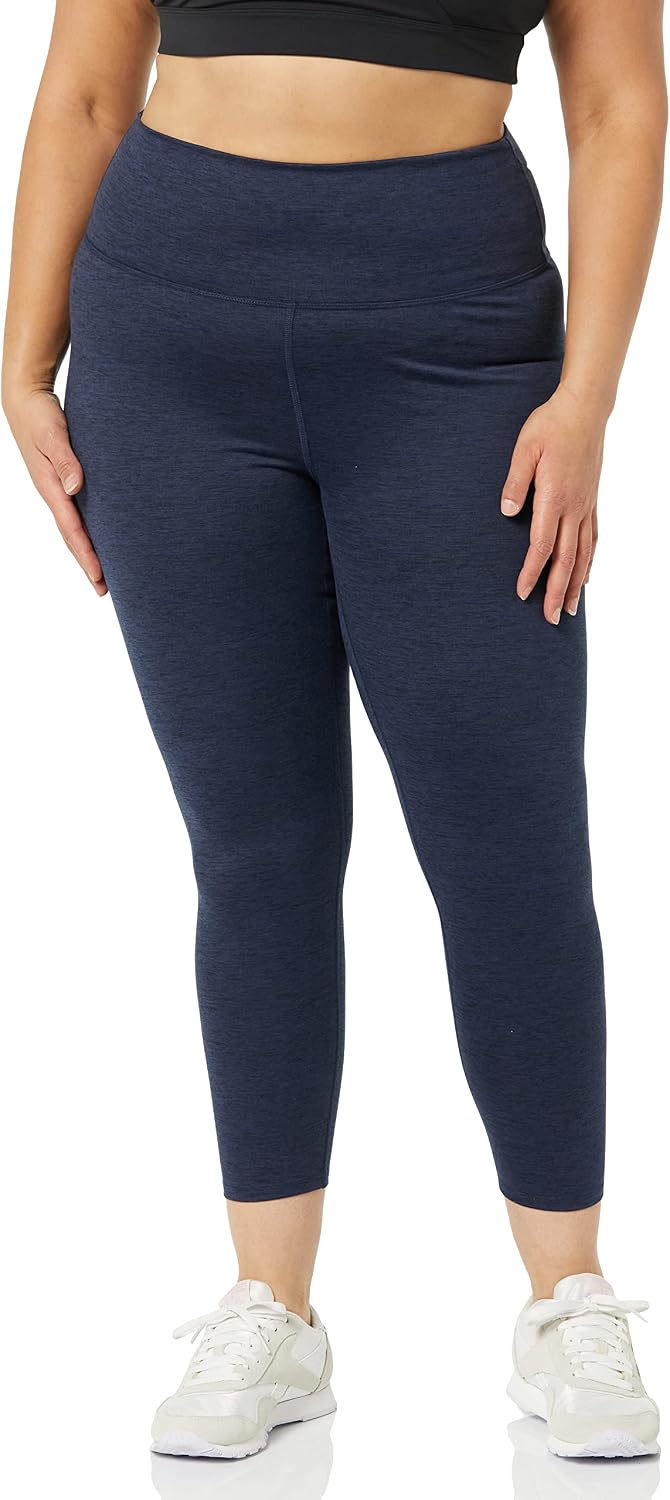 Core 10 Women's All Day Comfort 24" High-Waist 7/8 Crop Yoga Legging