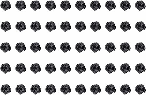 Miniatura 2 de 50 piezas de rosas de cinta de satén, mini flores, apliques de costura, suministros para manualidades, proyectos de recortes, bodas, fiestas