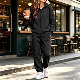 GOSEAGOTOFUN Girls Sweatsuit 2 Piece Zip Up – product photo 4 of 4