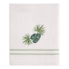 Avanti Linens - Bath Towel Soft Absorbent Cotton Towel Viva Palm Collection