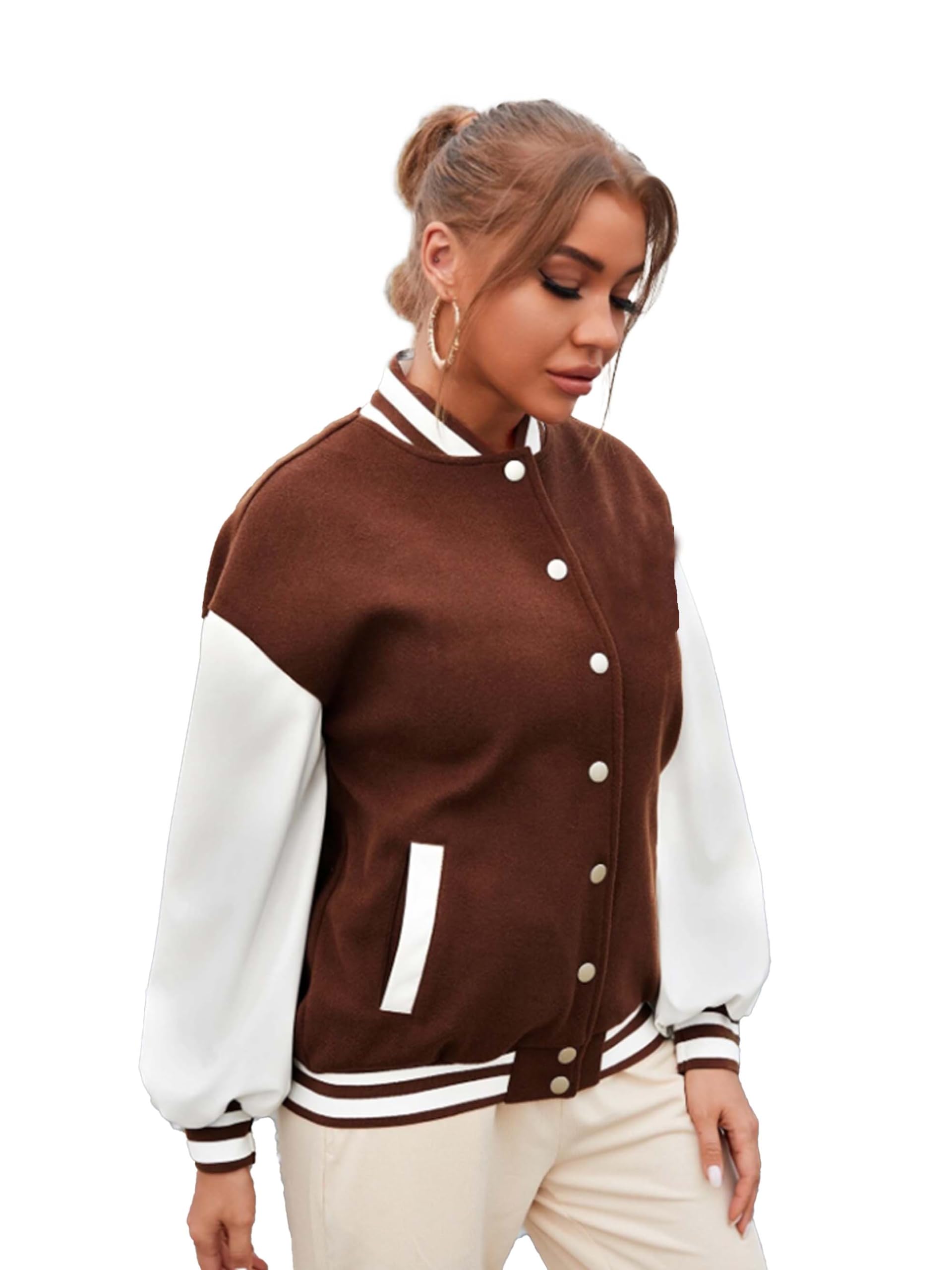Buy Koverify Varsity jacket Letter Men Jackets for men/Women (IN