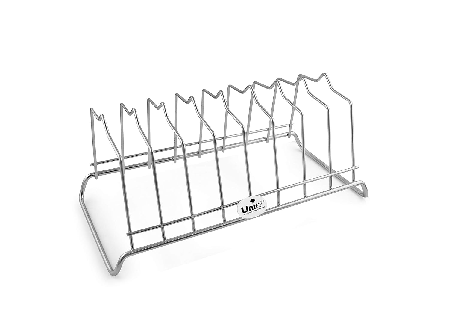 Unify Stainless Steel Plate Rack, Kitchen Rack, Utensil Rack for