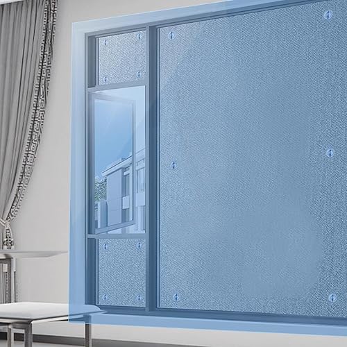 Miniatura 6 de Película reflectante de protección solar de privacidad no adhesiva, tinte total para ventana, bloqueo solar, aislamiento acústico, resistente al