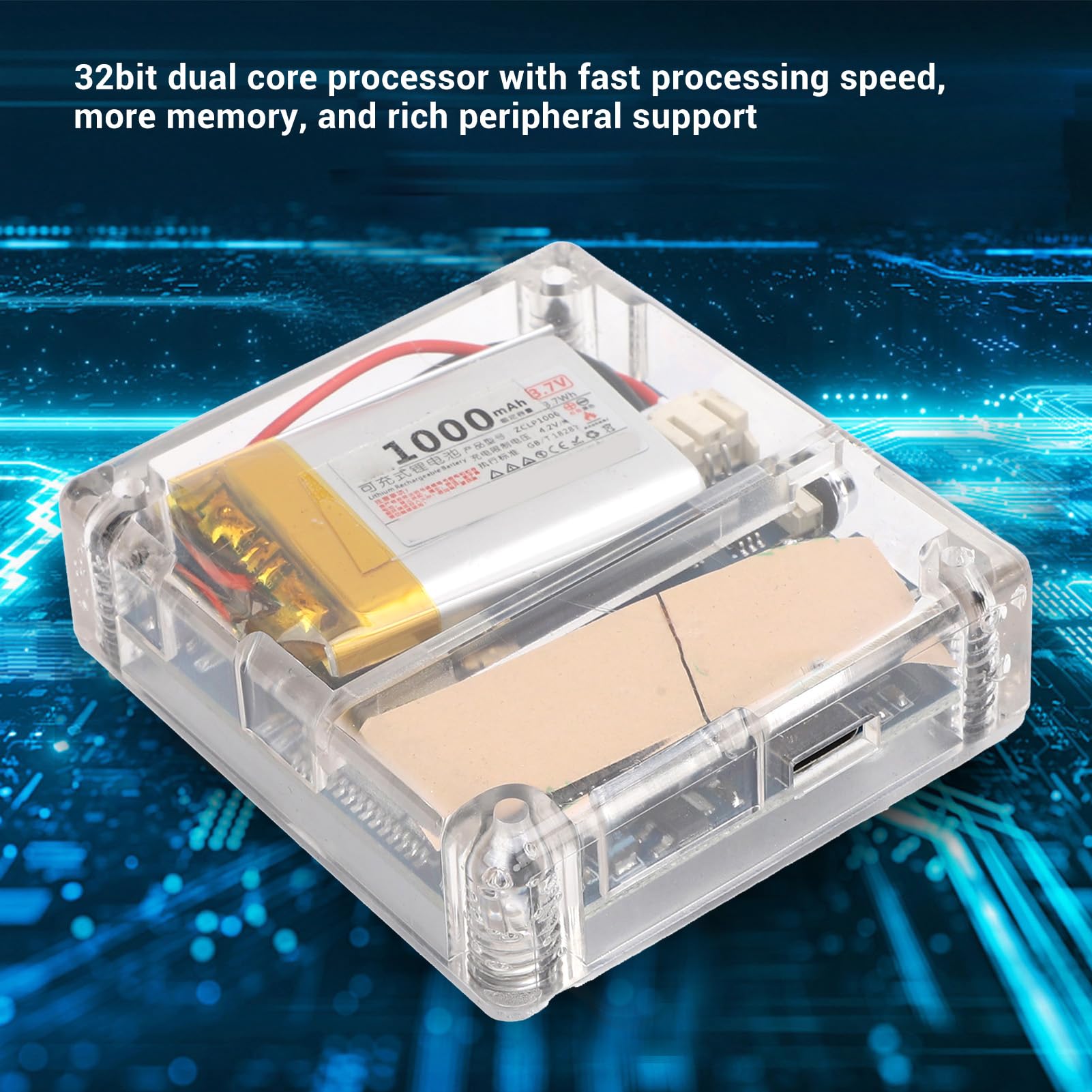 Scheda di Sviluppo ESP32 S3, Processore Dual Core, 32 Bit Programmabile, funzionalità Robuste, Applicazioni IoT, velocità di Elaborazione Elevata, Ricco Supporto per Periferiche,