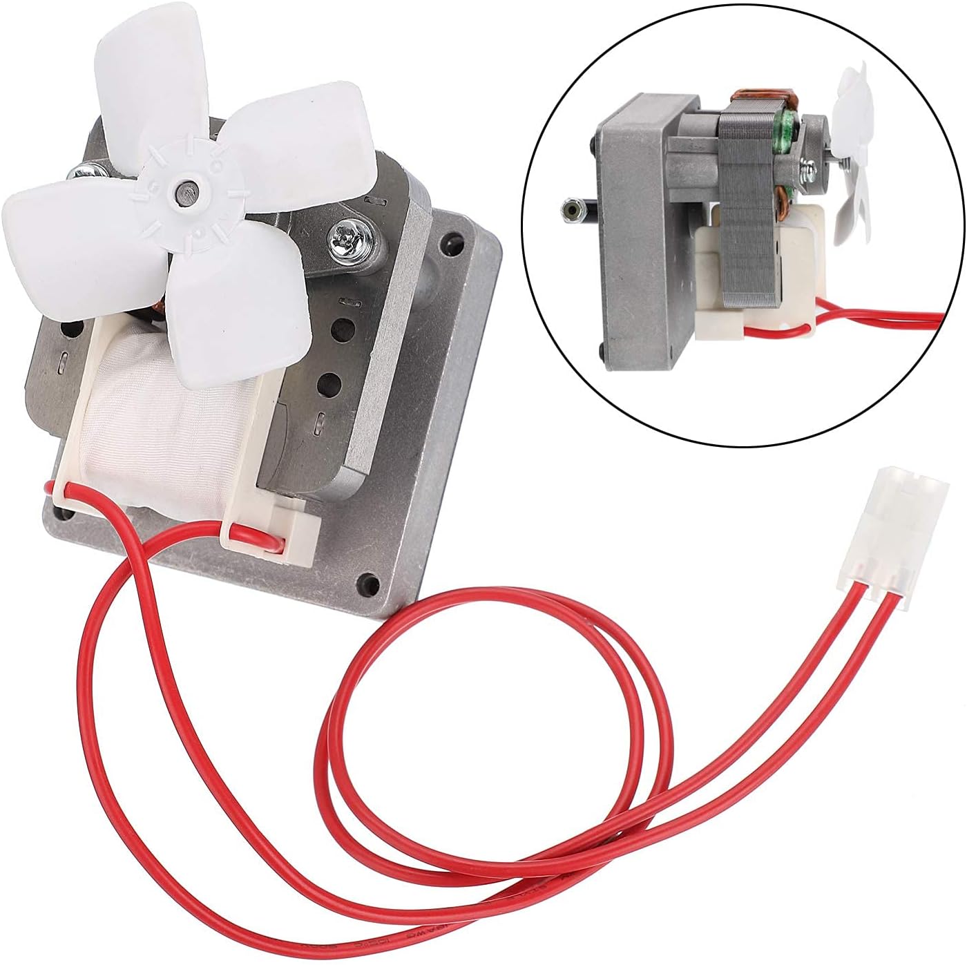 Upgraded 2.0 RPM Auger Motor Replacement for Pit Boss Pellet Grills, Compatible with Traeger & Camp Chef, 120V 60Hz 2 Pole Auger Motor Replacement Parts