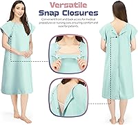 Vista 110 de NY Threads Women's Hospital Gown Soft and Stylish Patient Gown