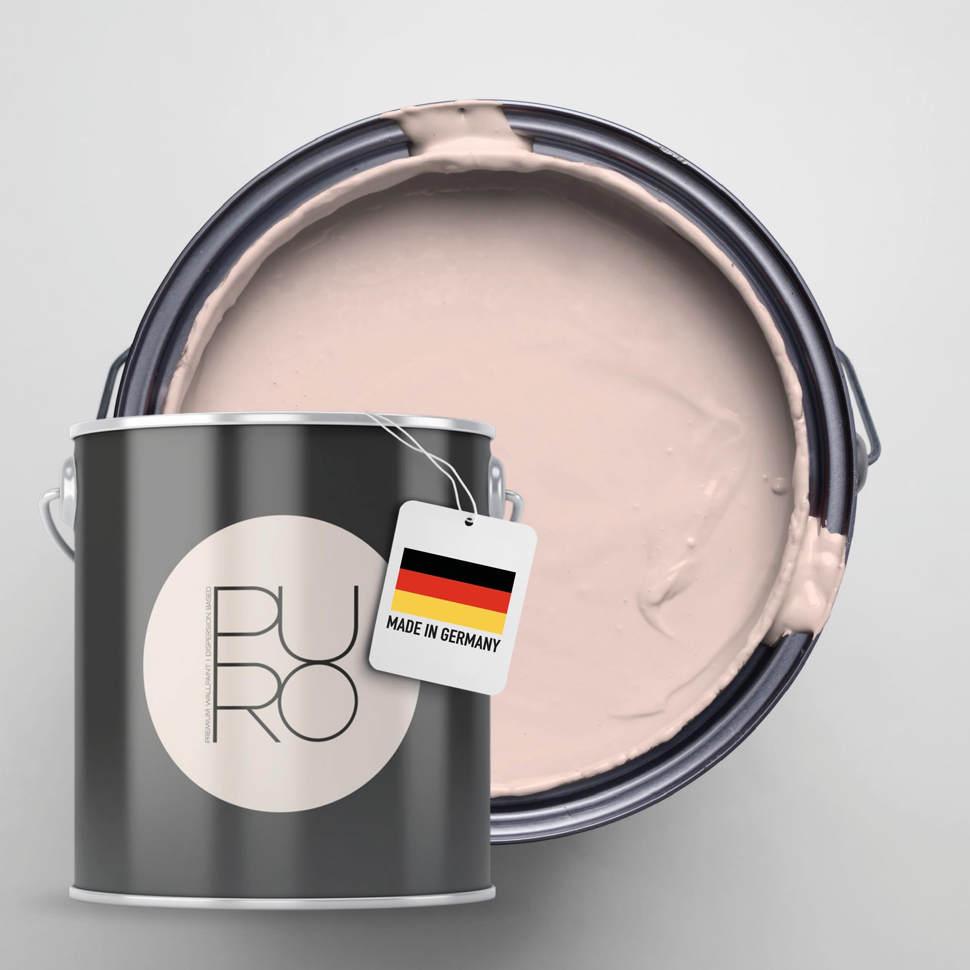 Livingwalls PURO Pintura mural de alta calidad c2027 - Pintura para salones y estudios de muy alta opacidad - color mate de alta calidad en Rosa - 2,5l