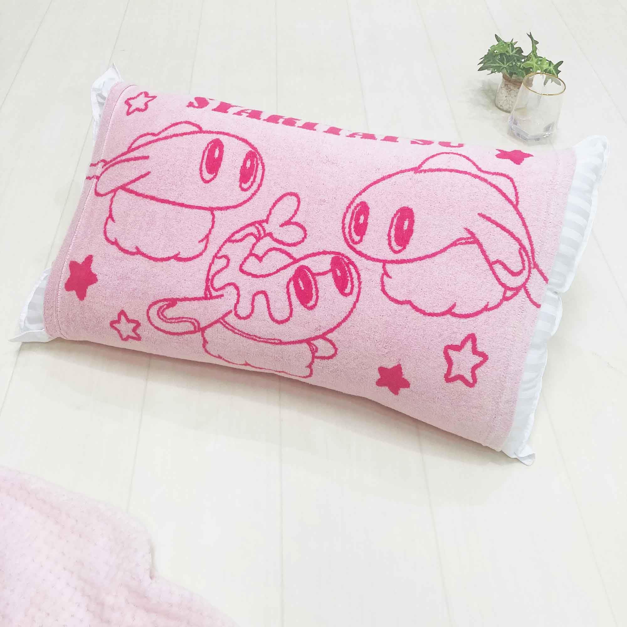 Amazon｜MORIPiLO ポケモン 枕カバー タオル地 シャリタツ (ふんわり