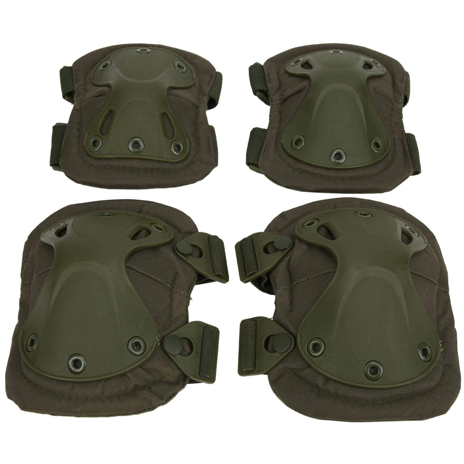 Rodillera Soporte para Codo Anti-Friction TPU + EVA Ligero, Equipo de protección Laboral, para Juegos de Campo, Escalada de montaña