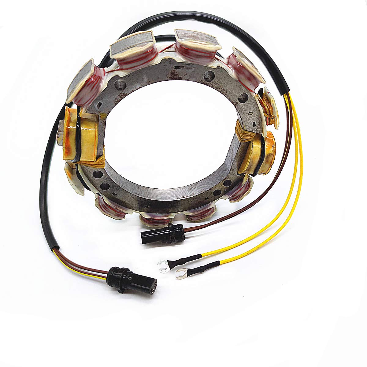 Statore 173-3672 per Johnson Evinrude 583672 581865 583671 fuoribordo 85,88,90,100,110,115,140,150,175,185,200,235 HP 4/6 cilindri 1975 HP 1975 cilindri 1975 HP 8-198 7