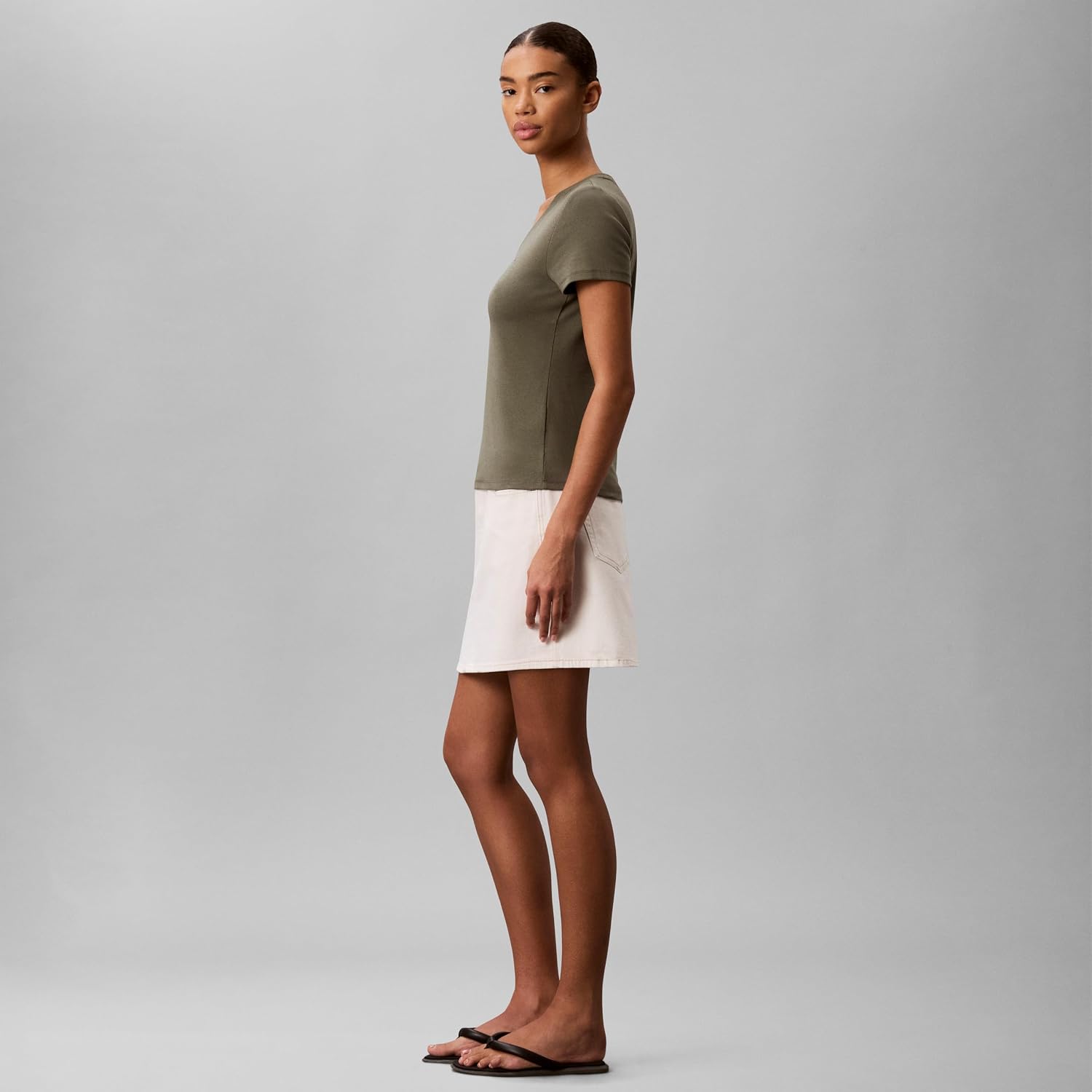 Calvin Klein V-Neck Short Sleeve Tee