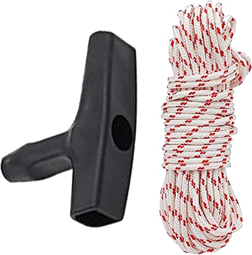Cuerda de arranque y agarre de repuesto 5042K para motores de cortacésped Briggs Stratton Craftsman 280399S 33948 57008