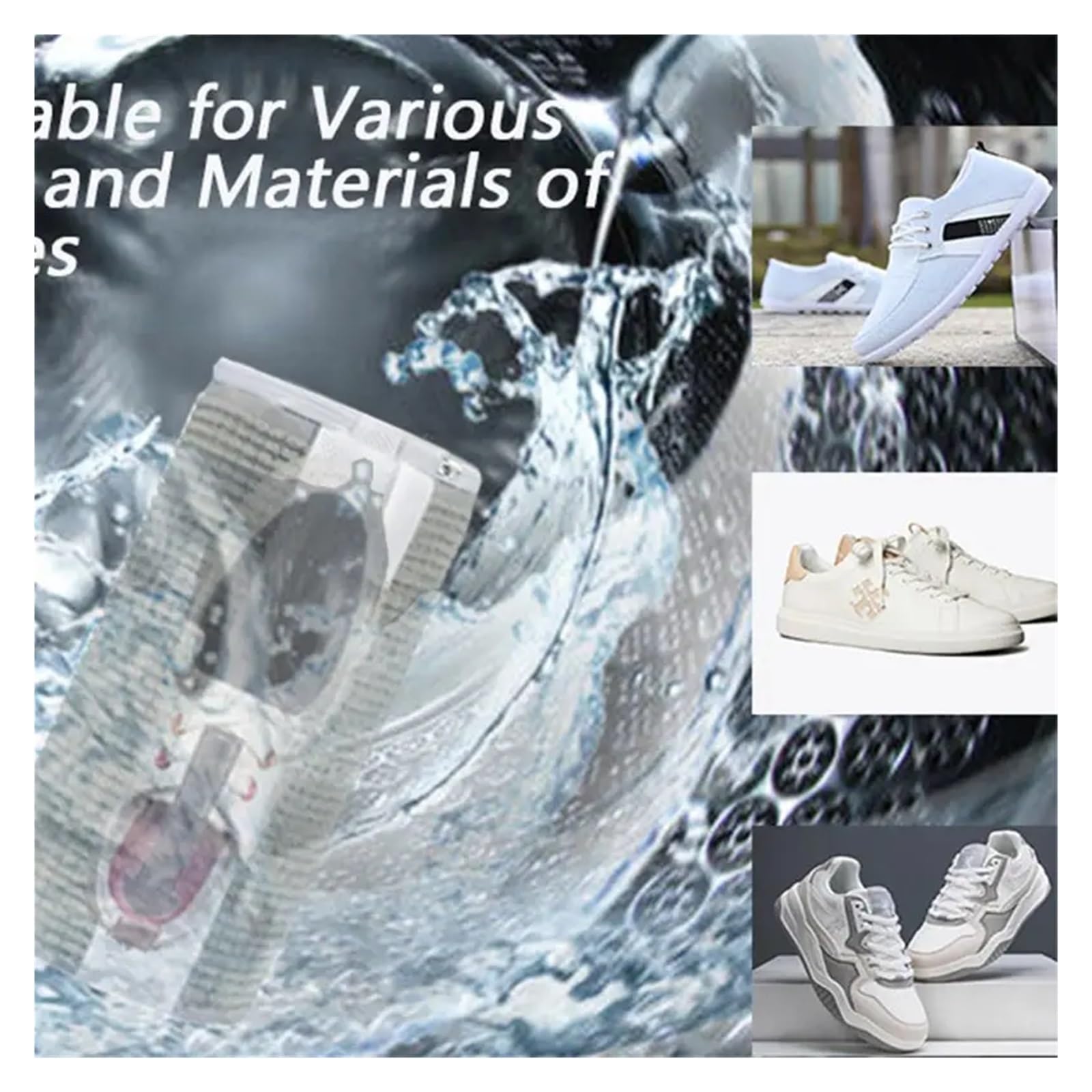 Schuhwaschbeutel Waschmaschine Robuster Schuhwaschbeutel, praktischer for unterwegs, mit starken Reißverschlüssen, verformungsfreier Schuhwäschebeutel for den Heimgebrauch(1Piece)